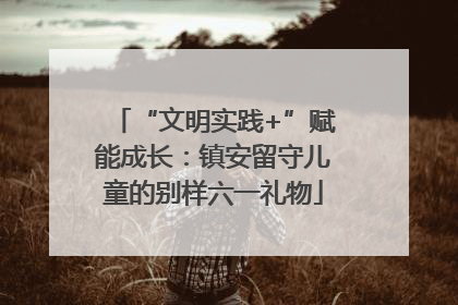 “文明实践+”赋能成长：镇安留守儿童的别样六一礼物
