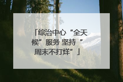 综治中心“全天候”服务 坚持“周末不打烊”