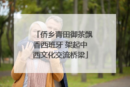侨乡青田御茶飘香西班牙 架起中西文化交流桥梁