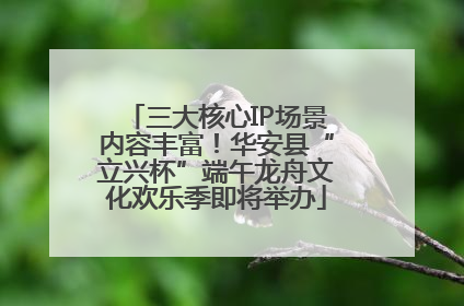 三大核心IP场景内容丰富！华安县“立兴杯”端午龙舟文化欢乐季即将举办
