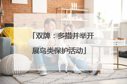 双牌：多措并举开展鸟类保护活动