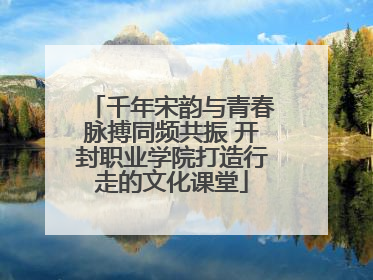 千年宋韵与青春脉搏同频共振 开封职业学院打造行走的文化课堂