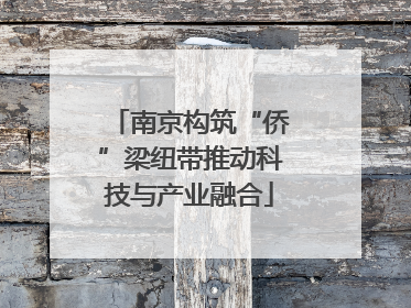 南京构筑“侨”梁纽带推动科技与产业融合