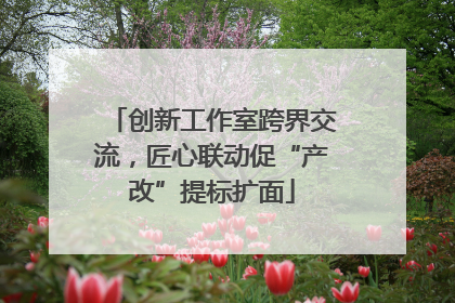 创新工作室跨界交流，匠心联动促“产改”提标扩面