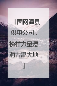 国网温县供电公司：榜样力量浸润古温大地