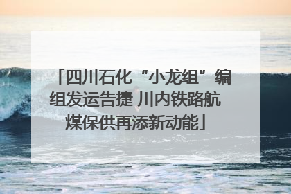 四川石化“小龙组”编组发运告捷 川内铁路航煤保供再添新动能