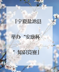 宁夏盐池县举办“安康杯”知识竞赛