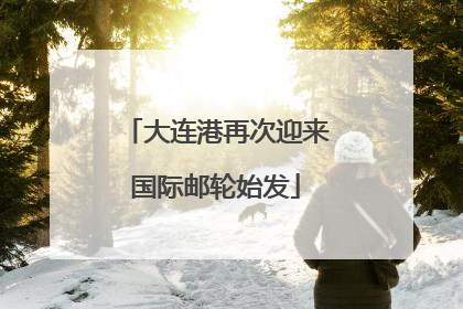 大连港再次迎来国际邮轮始发