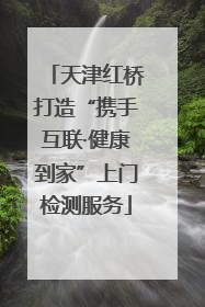 天津红桥打造“携手互联·健康到家”上门检测服务