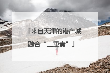 来自天津的港产城融合“三重奏”