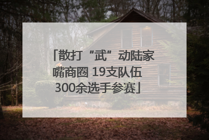 散打“武”动陆家嘴商圈 19支队伍300余选手参赛
