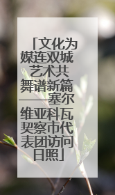 文化为媒连双城 艺术共舞谱新篇——塞尔维亚科瓦契察市代表团访问日照