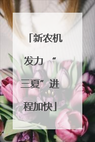 新农机发力 “三夏”进程加快