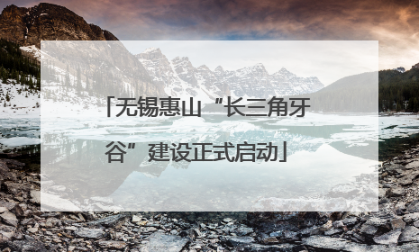 无锡惠山“长三角牙谷”建设正式启动