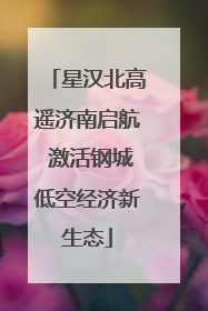 星汉北高遥济南启航 激活钢城低空经济新生态