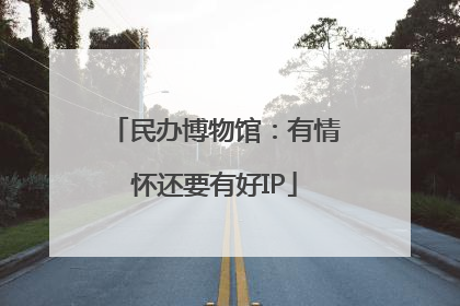 民办博物馆：有情怀还要有好IP