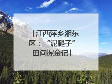 江西萍乡湘东区：“泥腿子”田间掘金记