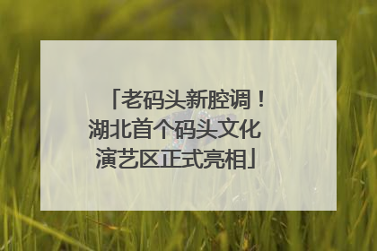 老码头新腔调！湖北首个码头文化演艺区正式亮相