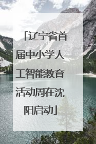 辽宁省首届中小学人工智能教育活动周在沈阳启动