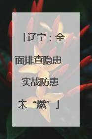 辽宁：全面排查隐患 实战防患未“燃”