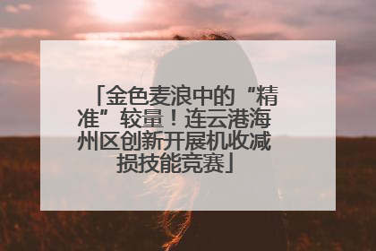 金色麦浪中的“精准”较量！连云港海州区创新开展机收减损技能竞赛
