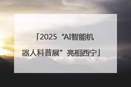 2025“AI智能机器人科普展”亮相西宁
