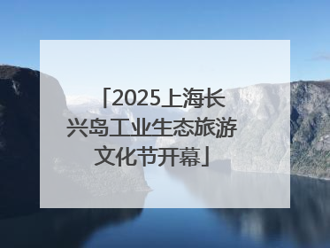 2025上海长兴岛工业生态旅游文化节开幕