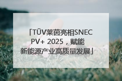 TÜV莱茵亮相SNEC PV+ 2025，赋能新能源产业高质量发展